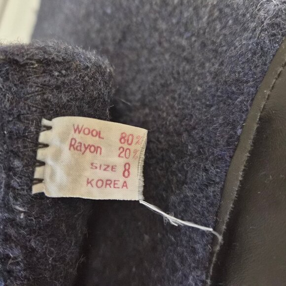 Vintage The Canadian Bush-Pac Wool Boot Liners Size 8 Unisex Felt Retro - Picture 4 of 6